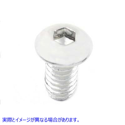 37-8739 六角ボタン頭ネジ クローム 3/8 インチ X 3/4 インチ Allen Button Head Screws Chrome 3/8 inch X 3/4 inch 取寄せ Vツ