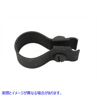 37-8776 フロント ブレーキ ケーブル クランプ パーカーライズド Front Brake Cable Clamp Parkerized 取寄せ Vツイン (検索用／