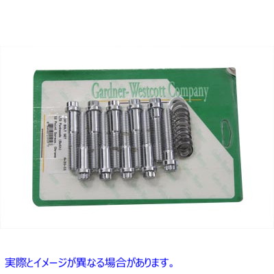 37-8831 シリンダーヘッドボルトセット クローム 取寄せ Vツイン Cylinder Headbolt Set Chrome (検索用／ Gardner-Westcott A-3