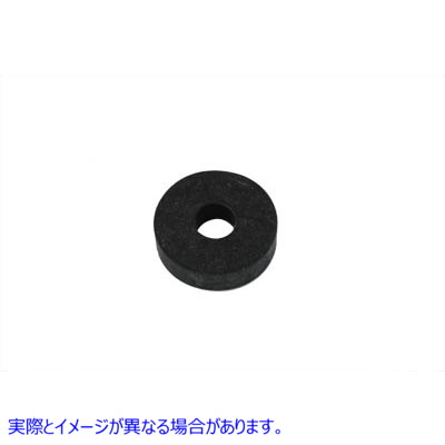 37-8869 1/4インチゴム製リアフェンダーワッシャー 取寄せ Vツイン 1/4 inch Rubber Rear Fender Washer (検索用／