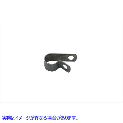 37-8904 Uncoated 7/16 Frame Cable Clamps 取寄せ Vツイン (検索用／38712-68 V-Twin