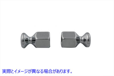 37-8982 バンジーナットセット クローム Bungee Nut Set Chrome 取寄せ Vツイン (検索用／98184-90T