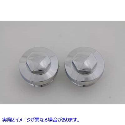 37-8989 プライマリー カバー キャップ セット クローム 取寄せ Vツイン Primary Cover Cap Set Chrome (検索用／