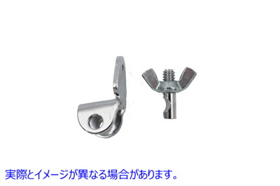 37-9013 クロムメカニカルブレーキライトスイッチハードウェア 取寄せ Vツイン Chrome Mechanical Brake Light Switch Hardware