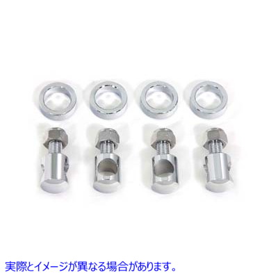 37-9024 クロームアイボルトセット Chrome Eye Bolt Set 取寄せ Vツイン (検索用／91083-49