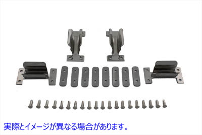 37-9231 サドルバッグロアマウントクリップキット Saddlebag Lower Mount Clip Kit 取寄せ Vツイン (検索用／90949-63A 90964-63