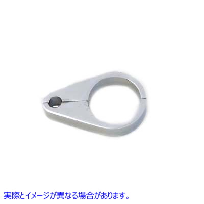 37-9341 41mm速度計ケーブルクランプクロム 41mm Speedometer Cable Clamp Chrome 取寄せ Vツイン (検索用／ V-Twin