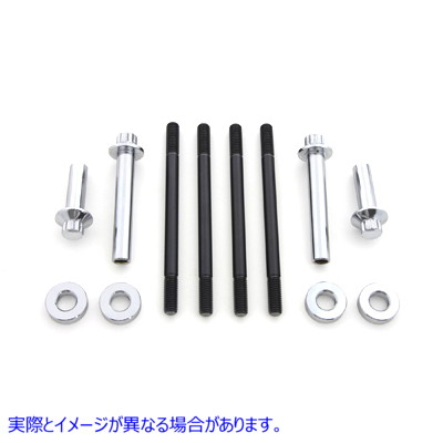 37-9370 ヘッドボルトハードウェアキット 取寄せ Vツイン Head Bolt Hardware Kit (検索用／