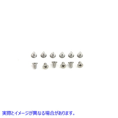 37-9504 ガソリンタンク用エンブレム取付ネジ Emblem Mount Screws for Gas Tank 取寄せ Vツイン (検索用／2060