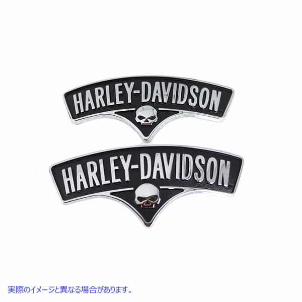 38-0011 ファクトリースタイルタンクエンブレムセット Factory Style Tank Emblem Set 取寄せ Vツイン (検索用／14100353 141003