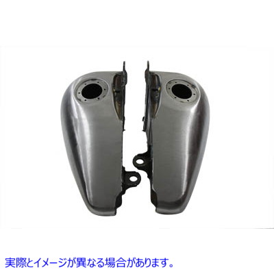 38-0144 Bobbed 5.1 Gallon Gas Tank Set 取寄せ Vツイン (検索用／