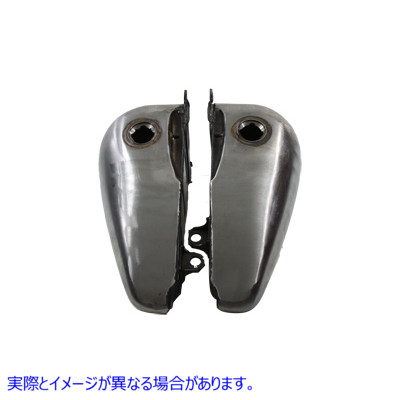 38-0157 5.0ガロンのガソリンタンクセット Bobbed 5.0 Gallon Gas Tank Set 取寄せ Vツイン (検索用／ Wyatt Gatling