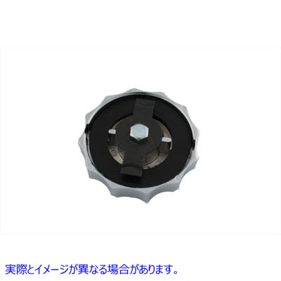 38-0304 スカラップスタイルガスキャップベント付き Scallop Style Gas Cap Vented 取寄せ Vツイン (検索用／