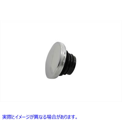 38-0317 クロムラチェット式ガス抜きキャップ Chrome Ratcheting Style Vented Gas Cap 取寄せ Vツイン (検索用／61102-83A