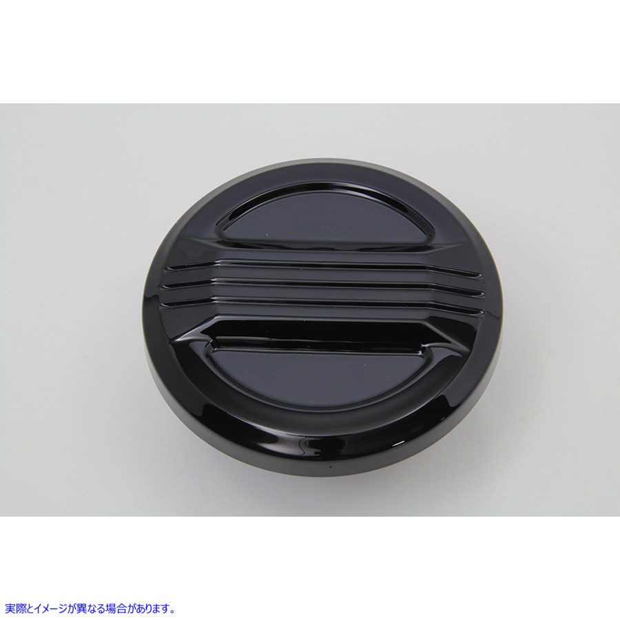 38-0490 エアフローガスキャップ ベント付き ブラック Air Flow Gas Cap Vented Black 取寄せ Vツイン (検索用／