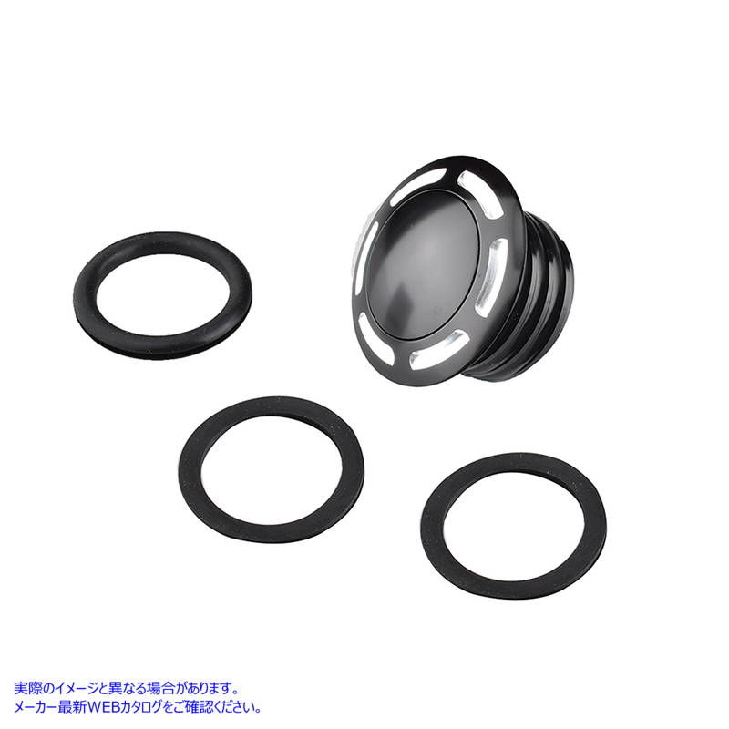 38-0669 スロット ポップアップ ベント ガス キャップ ブラック Slot Pop Up Vented Gas Cap Black 取寄せ Vツイン (検索用／