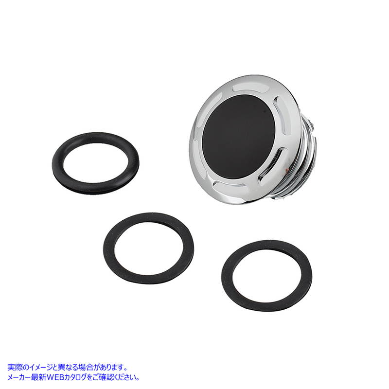 38-0670 スロット ポップアップ ベント ガス キャップ クローム Slot Pop Up Vented Gas Cap Chrome 取寄せ Vツイン (検索用／