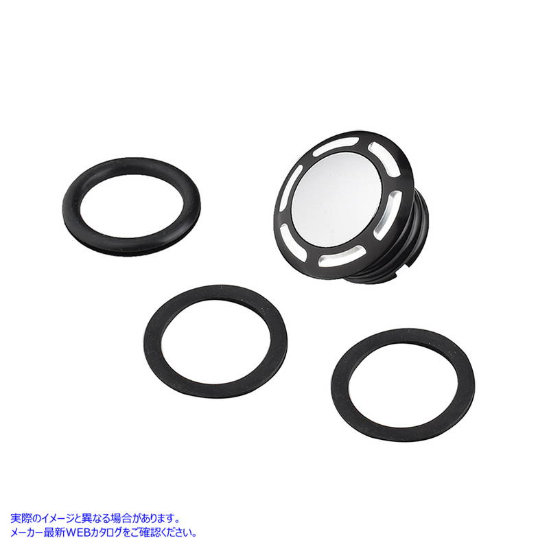 38-0671 スロット ポップアップ ベント ガス キャップ ブラック Slot Pop Up Vented Gas Cap Black 取寄せ Vツイン (検索用／