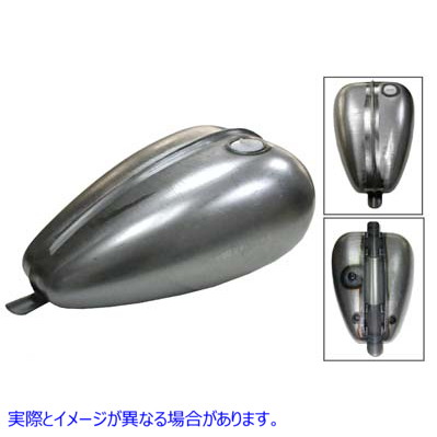 38-0679 チョッパー軸付き 3.3 ガロン ガソリン タンク Chopper Axed 3.3 Gallon Gas Tank 取寄せ Vツイン (検索用／