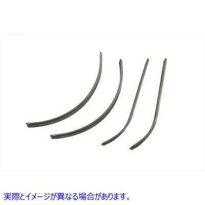 38-6679 ステンレススチールエンブレムトリムセット Knucklehead Tank Stainless Steel Trim Set 1940-46 取寄せ Vツイン (検索