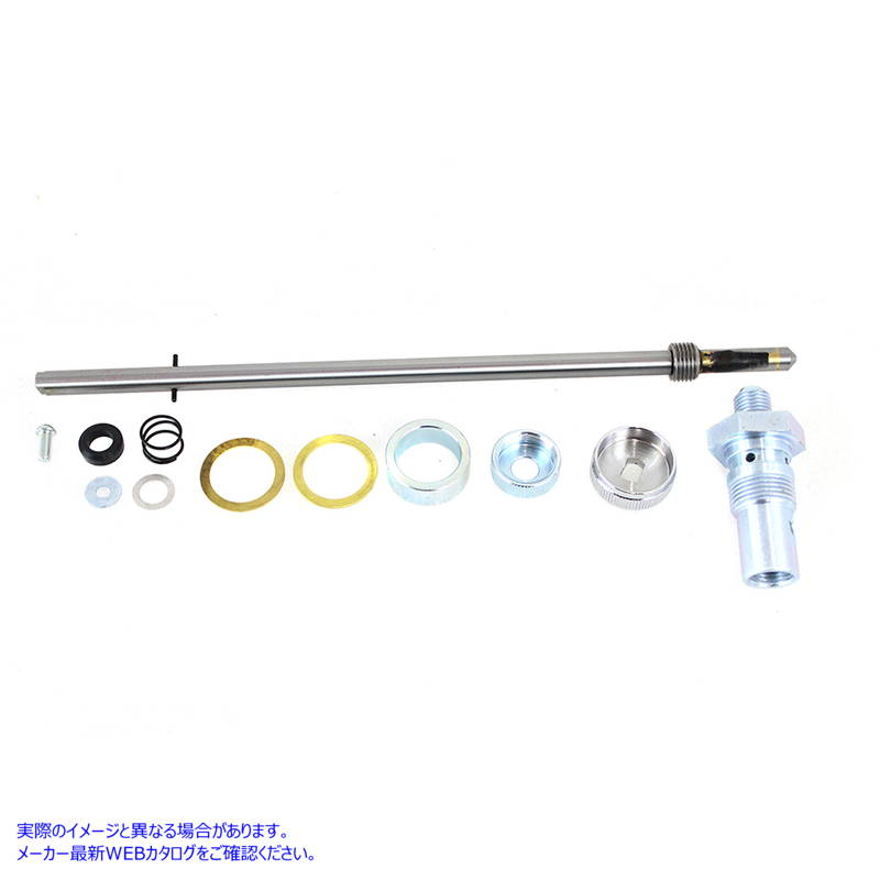 38-7009 燃料ペットコック遮断ロッドキット 取寄せ Vツイン Fuel Petcock Shut-Off Rod Kit (検索用／