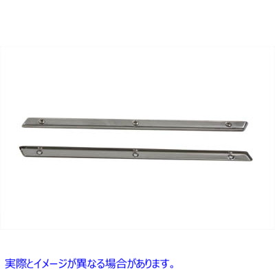 38-7016 ステンレススチールエンブレムトリムストリップ Stainless Steel Emblem Trim Strips 取寄せ Vツイン (検索用／61794-51