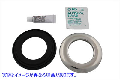 38-7041 ステンレス鋼の装飾的な栓フィラーリング Stainless Steel Decorative Bung Filler Ring 取寄せ Vツイン (検索用／