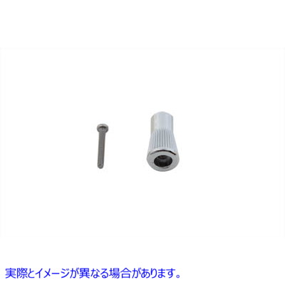 39-0134 ネジ付きオドメーターリセットノブ Odometer Reset Knob with Screw 取寄せ Vツイン (検索用／67215-68