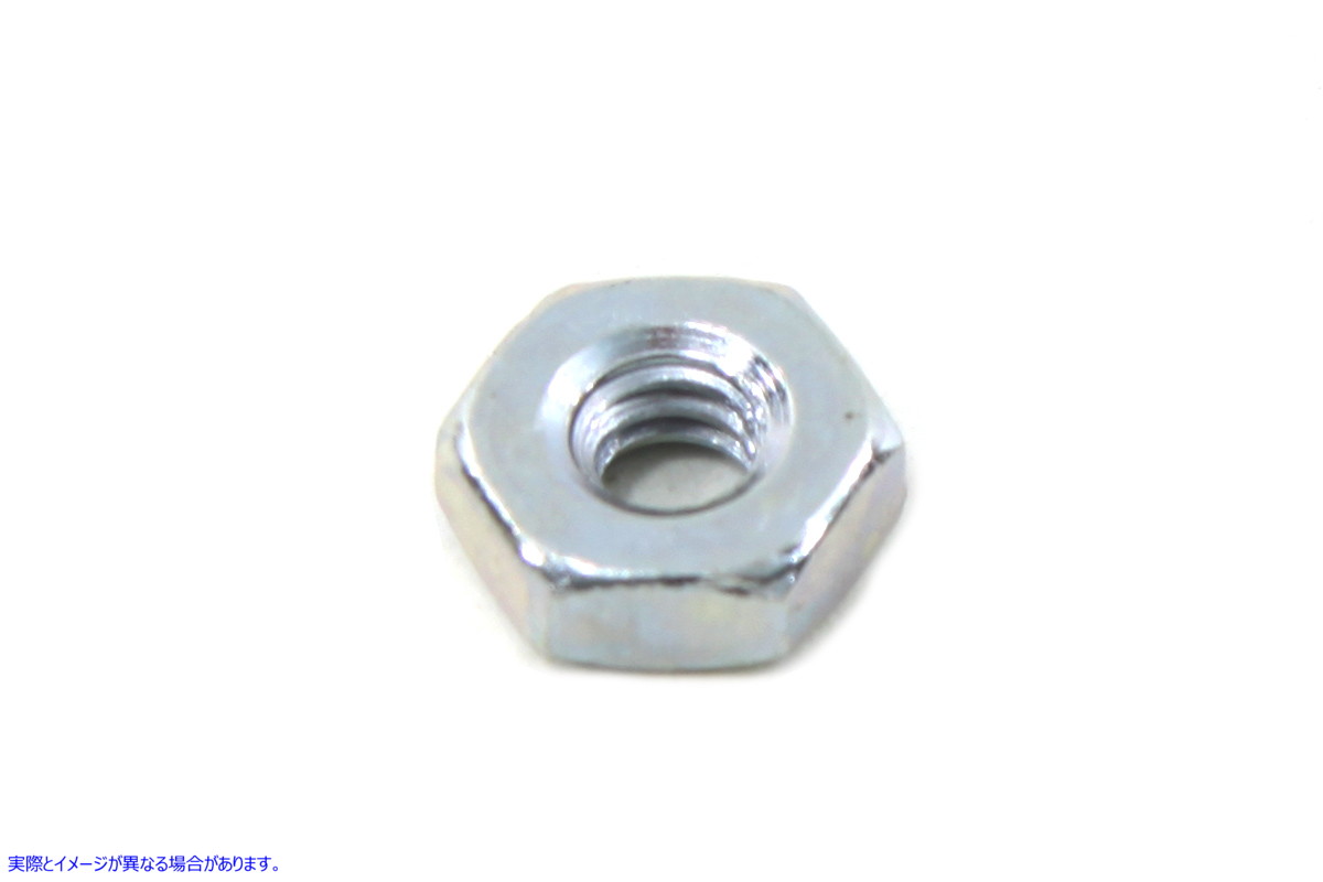 39-0166 亜鉛六角ナット 6/32 インチ標準 Zinc Hex Nut 6/32 inch Standard 取寄せ Vツイン (検索用／7590