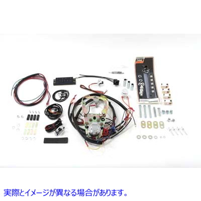 39-0196 ファイブ ライト ダッシュ ベース ワイヤリング ハーネス アセンブリ 取寄せ Vツイン Five Light Dash Base Wiring Harn