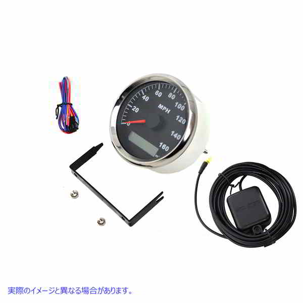 39-0227 85mm GPS スピードメーター クローム GPS Instruments Speedometers and Tachometers Gauge 取寄せ Vツイン (検索用／