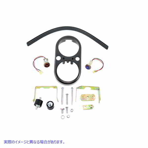 39-0243 FXS ダッシュ ハウジング キット ブラック 取寄せ Vツイン FXS Dash Housing Kit Black (検索用／