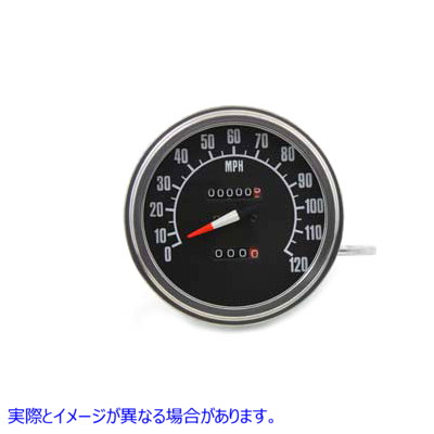 39-0307 1:1 比率のファット ボブ スピードメーター 取寄せ Vツイン Fat Bob Speedometer with 1:1 Ratio (検索用／67004-68A