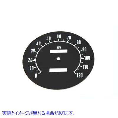 39-0311 スピードメーター ブリキフェイス 取寄せ Vツイン Speedometer Tin Face (検索用／67004-68C