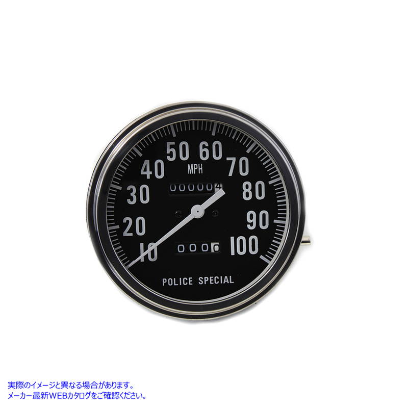 39-0327 スピードメーター 2:1 ポリススペシャル 取寄せ Vツイン Speedometer 2:1 Police Special (検索用／