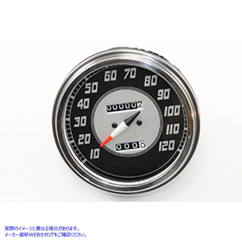 39-0379 2240:60比と後期針を備えたスピードメーター Speedometer with 2240:60 Ratio and Late Needle 取寄せ Vツイン (検索用