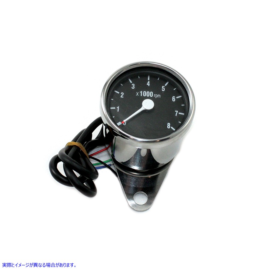 39-0392 ミニ60mm電子タコメーター Mini 60mm Electronic Tachometer 取寄せ Vツイン (検索用／