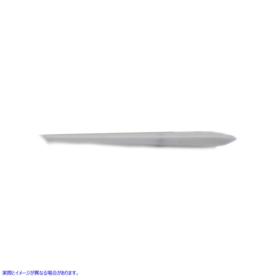 39-0477 白いプラスチックのスピードメーター針 取寄せ Vツイン White Plastic Speedometer Needle (検索用／