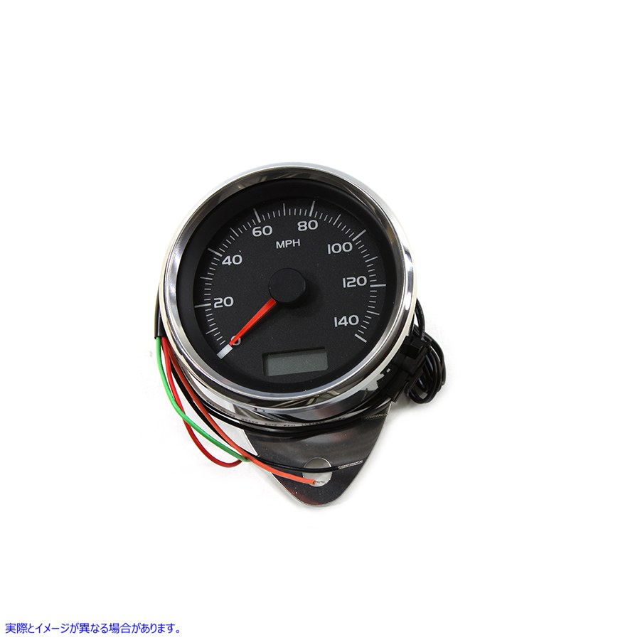 39-0789 80mm ミニ電子スピードメーター 80mm Mini Electronic Speedometer 取寄せ Vツイン (検索用／