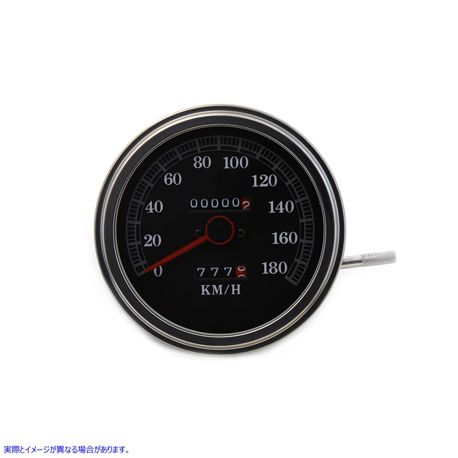 VeeTwin ヴィーツイン / 39-0930 2:1比率のスピードメーター Speedometer with 2:1 Ratio 取寄せ Vツイン  (検索用／67030-81D