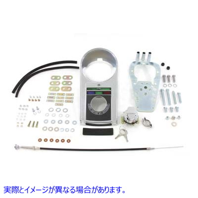 39-0967 クロームキャストダッシュカバーキット（スピードメーターなし） Chrome Cast Dash Cover Kit without Speedometer 取寄