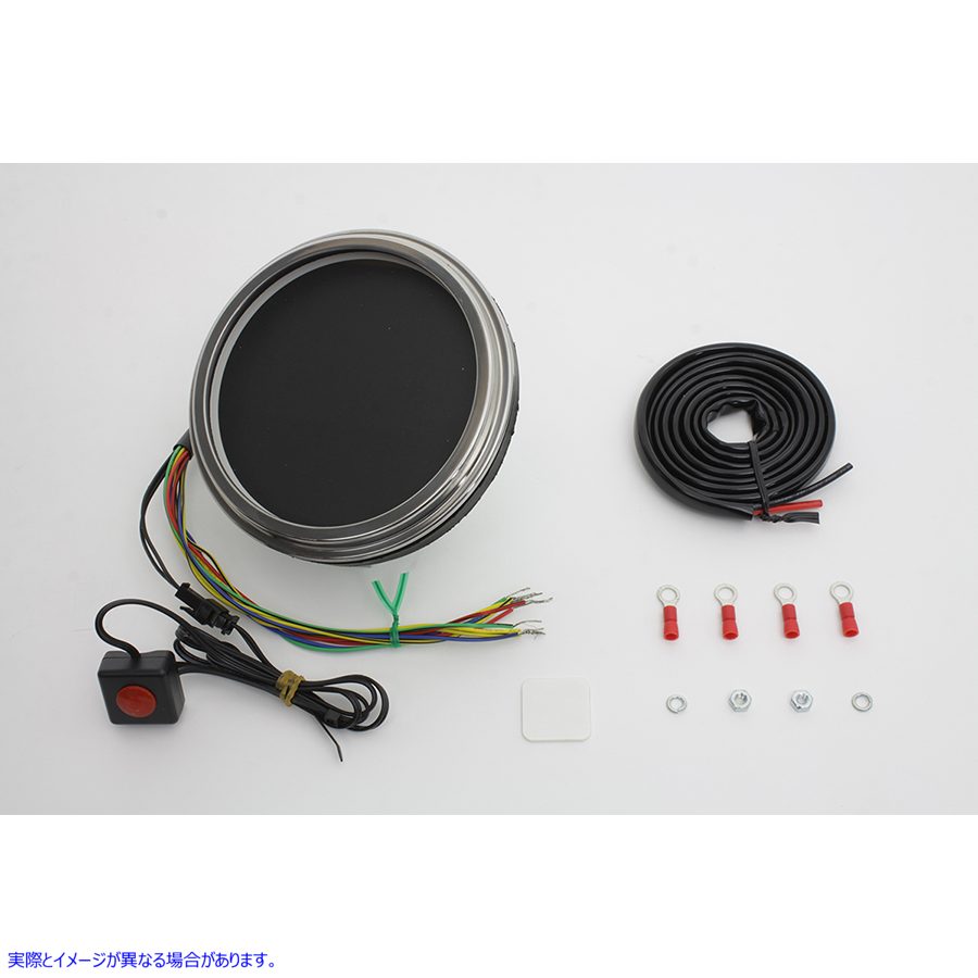 39-0979 LEDデジタルスピードメーターアセンブリ 取寄せ Vツイン LED Digital Speedometer Assembly (検索用／