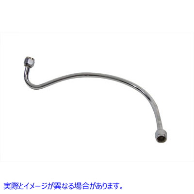 40-0108 クロムベントオイルライン Chrome Vent Oil Line 取寄せ Vツイン (検索用／63572-38 V-Twin