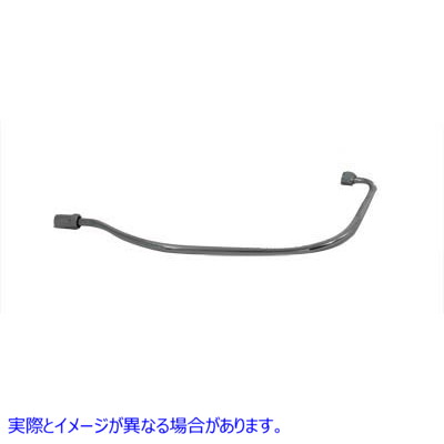 40-0109 クロムフィードオイルライン Chrome Feed Oil Line 取寄せ Vツイン (検索用／63511-38A V-Twin