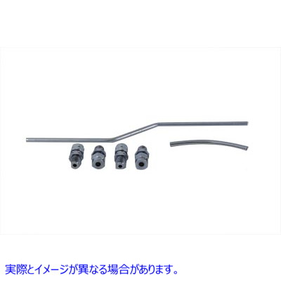 40-0127 ロッカーボックスオイルラインセット 取寄せ Vツイン Rocker Box Oil Line Set (検索用／