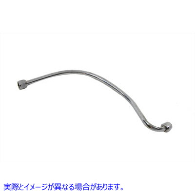 40-0131 クロムベントオイルライン Vent Oil Line Chrome 取寄せ Vツイン (検索用／ V-Twin