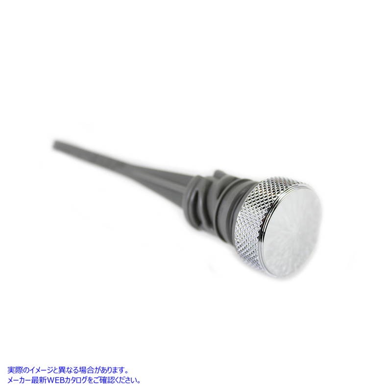 40-0287 オイルタンク ディップスティック クローム Oil Tank Dipstick Chrome 取寄せ Vツイン (検索用／62700226