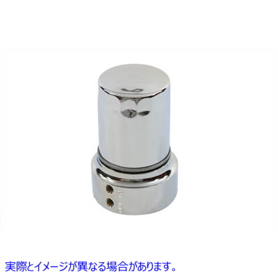 40-0316 クロームジェネレーターオイルフィルターアダプター 取寄せ Vツイン Chrome Generator Oil Filter Adapter (検索用／