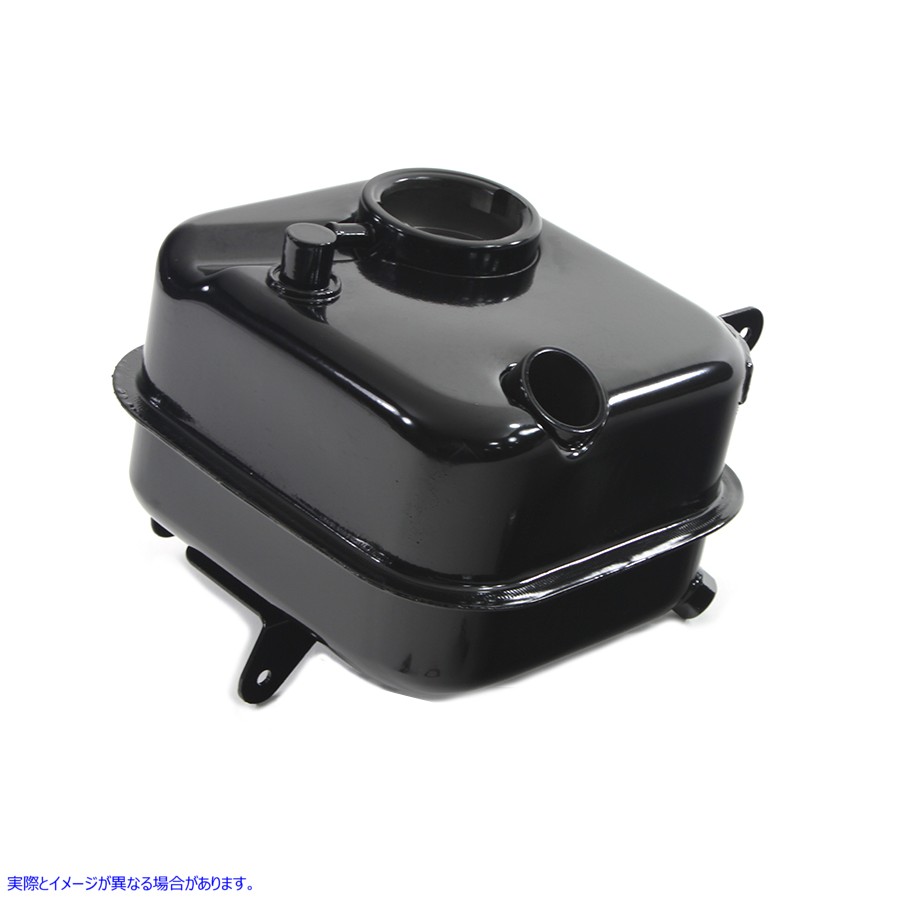 40-0410 スイングアーム オイルタンク ブラック 取寄せ Vツイン Swingarm Oil Tank Black (検索用／62504-65B