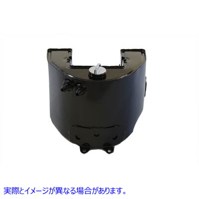 40-0424 レプリカブラックオイルタンク 取寄せ Vツイン Replica Black Oil Tank (検索用／62504-38